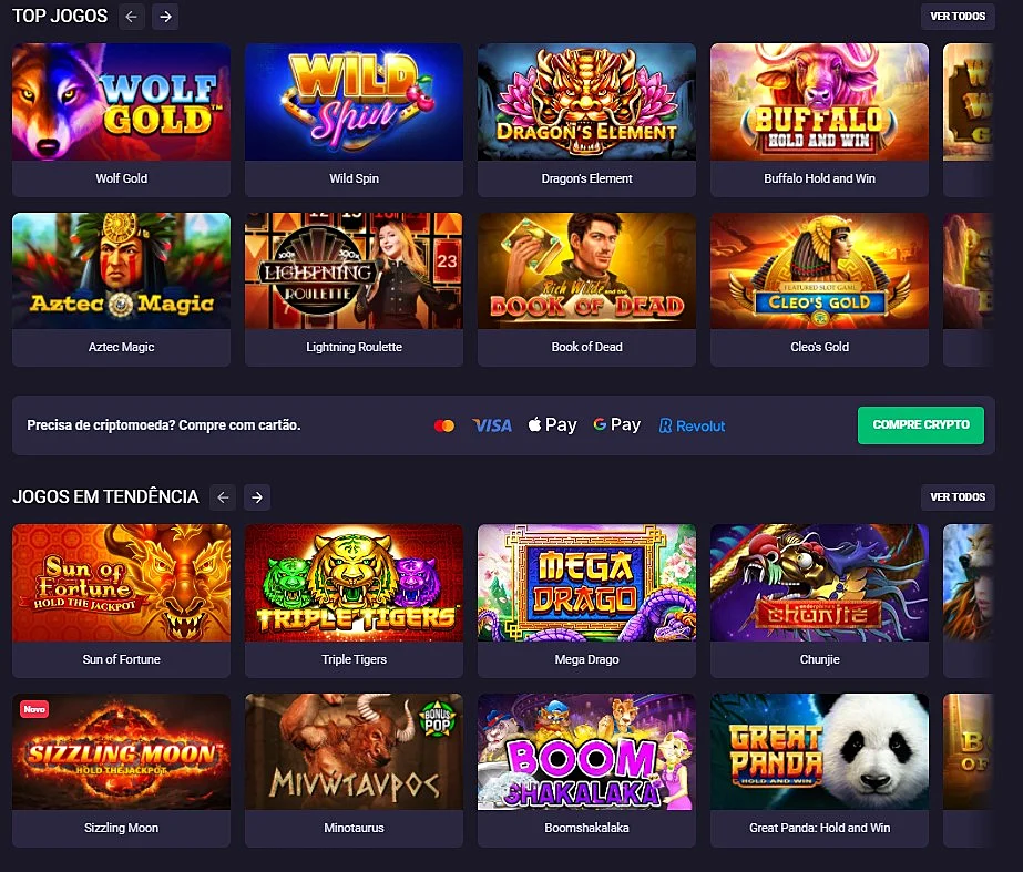 Seleção alucinante de jogos no Casino BitStarz | World Casino Expert Brasil