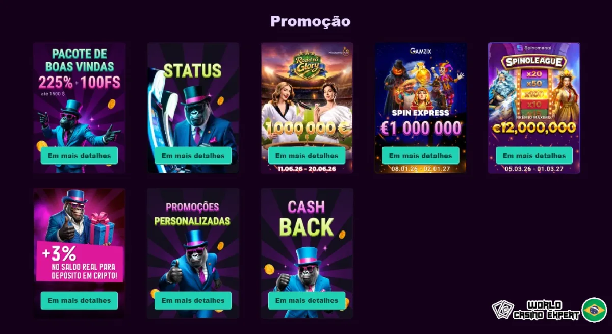 Bônus e promoções no Booi