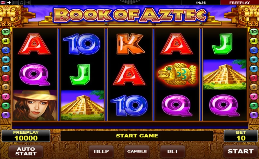 Caça Niquel Book of Aztec | World Casino Expert Brasil
