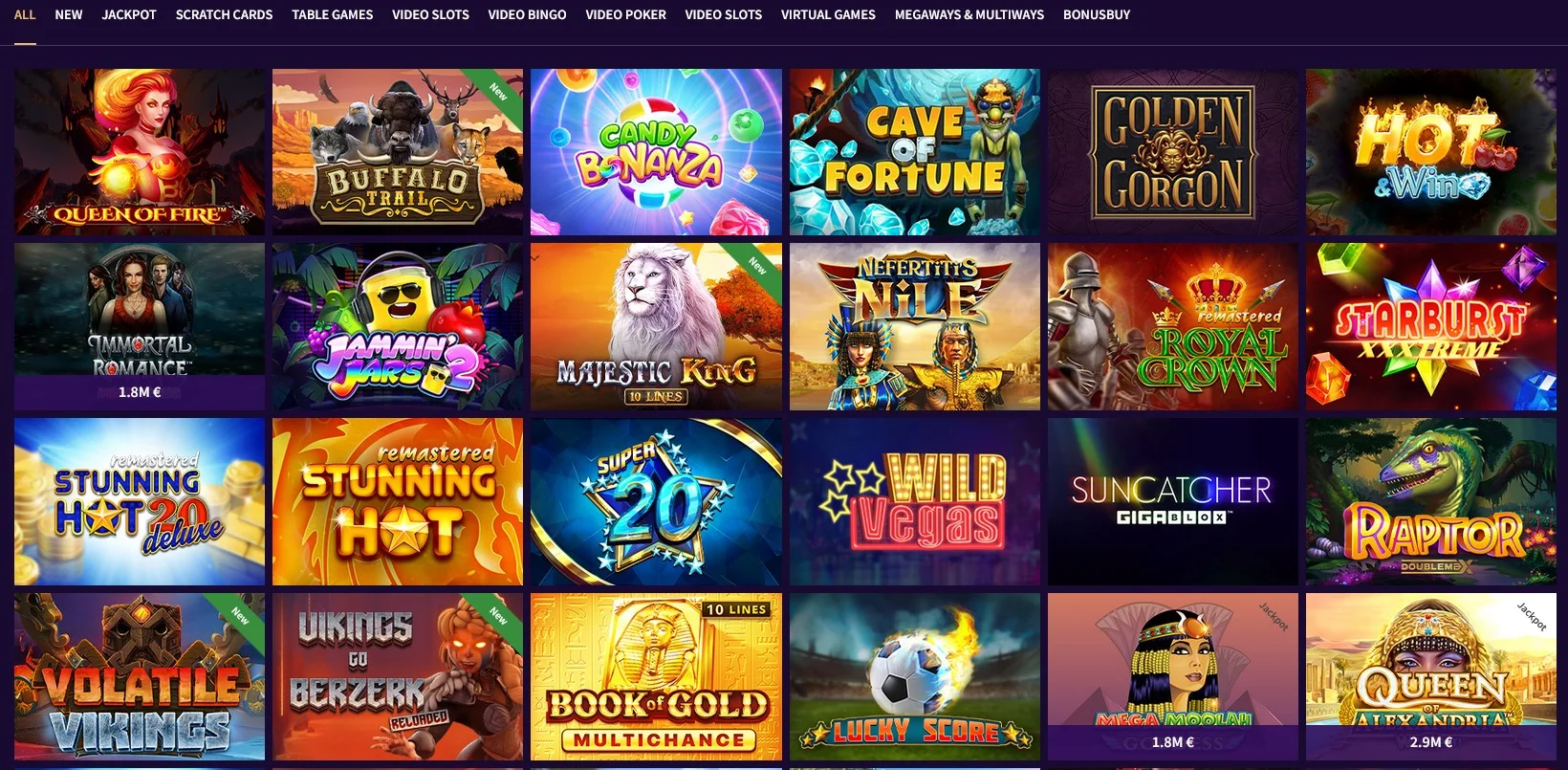 Variedade de jogos de Haz Casino | World Casino Expert