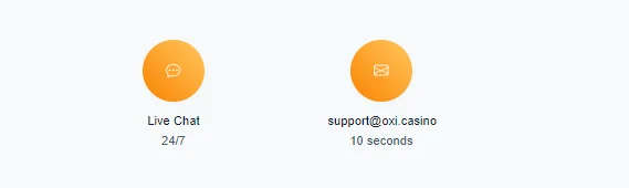 Suporte ao cliente OXI Casino | World Casino Expert Brasil