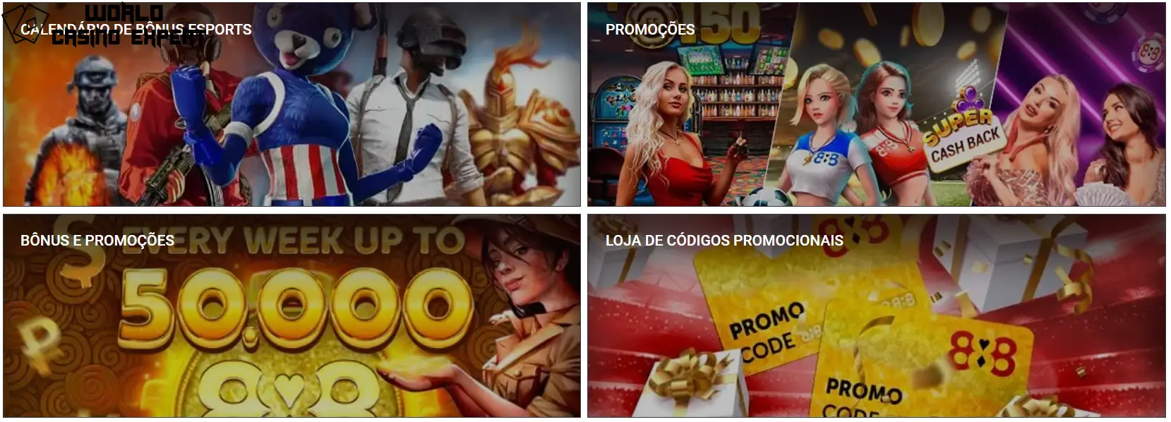 Bônus e promoções no Cassino Online 888STARZ | World Casino Expert Brasil