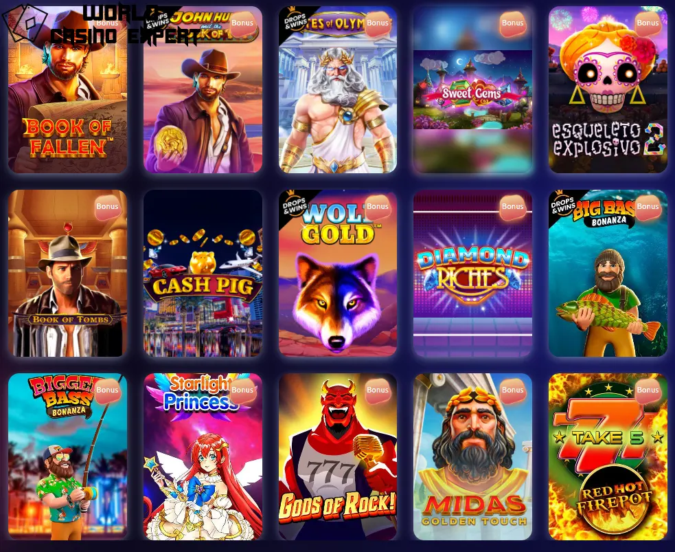 Jogos de cassino & Software no Casino Online Iamslot | World Casino Expert Brasil