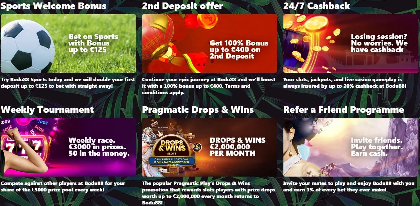 Bodu88 Cassino - Bônus e Promoções para brasileiros