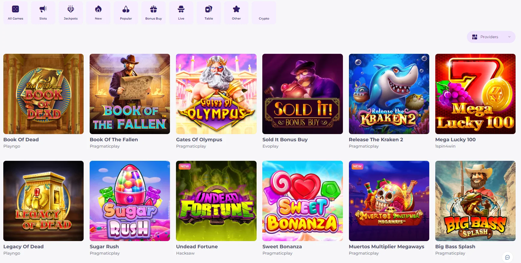 Jogos no Casino Online BitReels