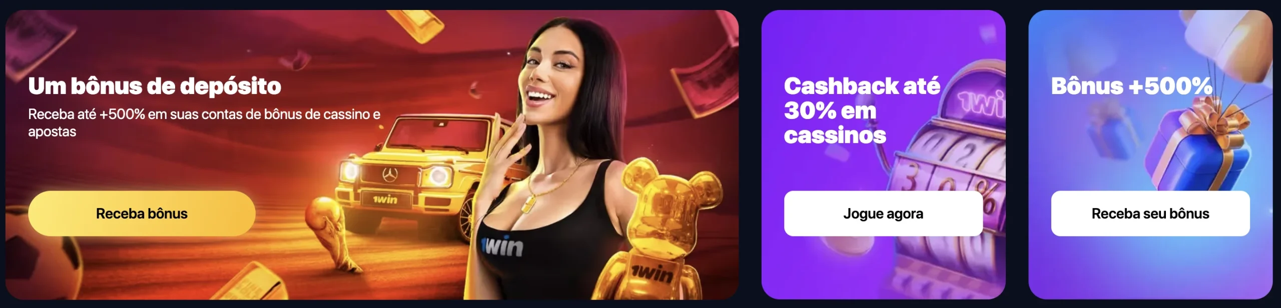Cassino 1Win Bônus