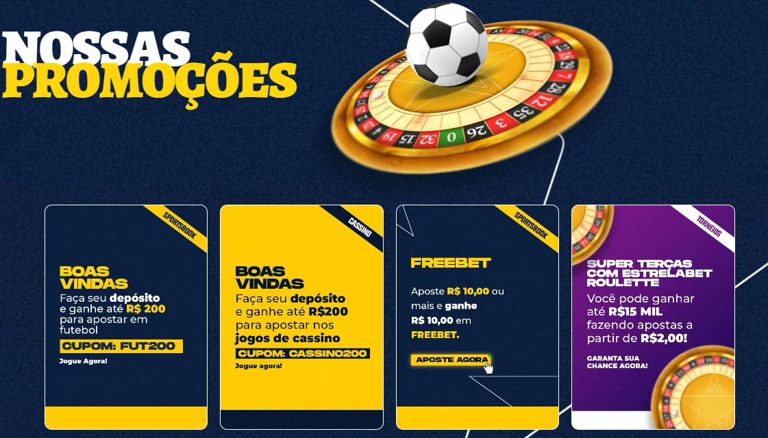 Promoções e Bônus Estrela Bet