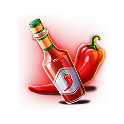 Símbolos do caça-níqueis online Chilli Heat Megaways - 3