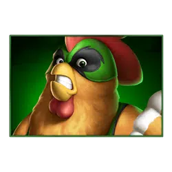 Símbolos do caça-níqueis online Rooster Fury - 7