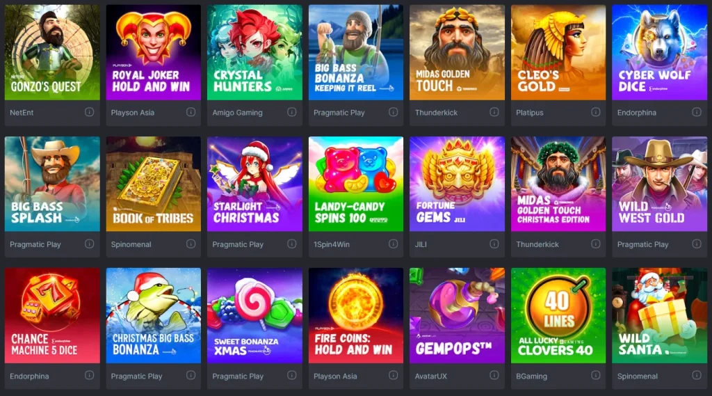 Jogos de cassino BC.Game no Brasil