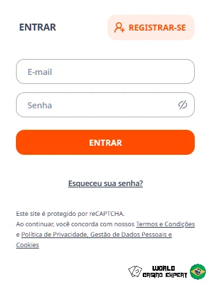 Como se Cadastrar no Monro Casino