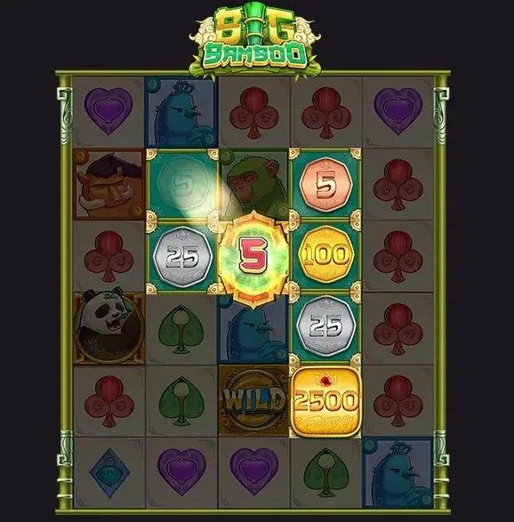 Bônus do slot Big Bamboo