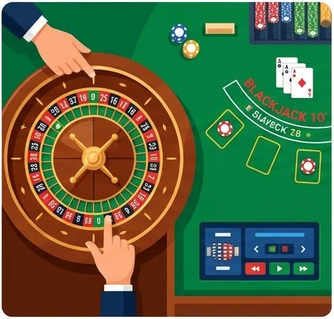 Cassino ao vivo no celular