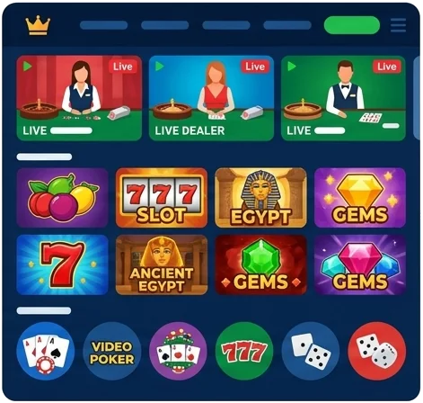 Como escolhemos os melhores cassinos ao vivo
